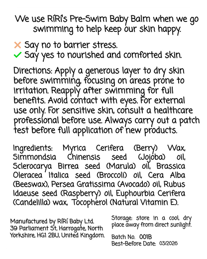 RíRí’s Pre-Swim Baby Balm